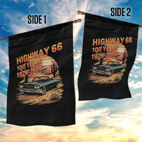 Route Highway 66 Centennial Garden Flag 100 Year Road Trip Adventure