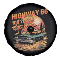 Route Highway 66 Centennial Spare Tire Cover 100 Year Road Trip Adventure