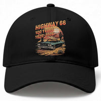 Route Highway 66 Centennial Baseball Cap 100 Year Road Trip Adventure