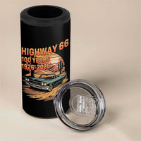 Route Highway 66 Centennial 4 in 1 Can Cooler Tumbler 100 Year Road Trip Adventure