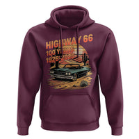 Route Highway 66 Centennial Hoodie 100 Year Road Trip Adventure