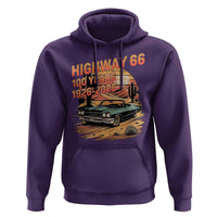Route Highway 66 Centennial Hoodie 100 Year Road Trip Adventure