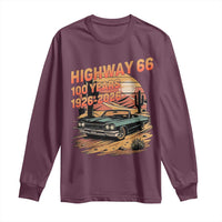 Route Highway 66 Centennial Long Sleeve Shirt 100 Year Road Trip Adventure