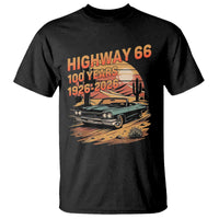 Route Highway 66 Centennial T Shirt 100 Year Road Trip Adventure