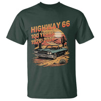 Route Highway 66 Centennial T Shirt 100 Year Road Trip Adventure