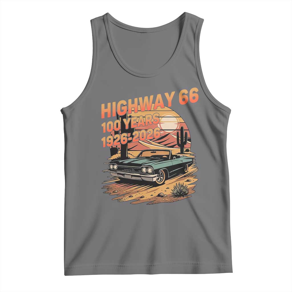 Route Highway 66 Centennial Tank Top 100 Year Road Trip Adventure