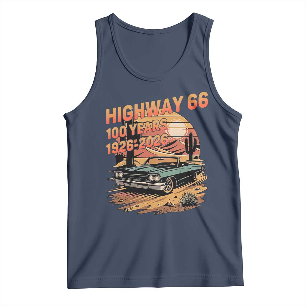 Route Highway 66 Centennial Tank Top 100 Year Road Trip Adventure
