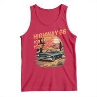 Route Highway 66 Centennial Tank Top 100 Year Road Trip Adventure