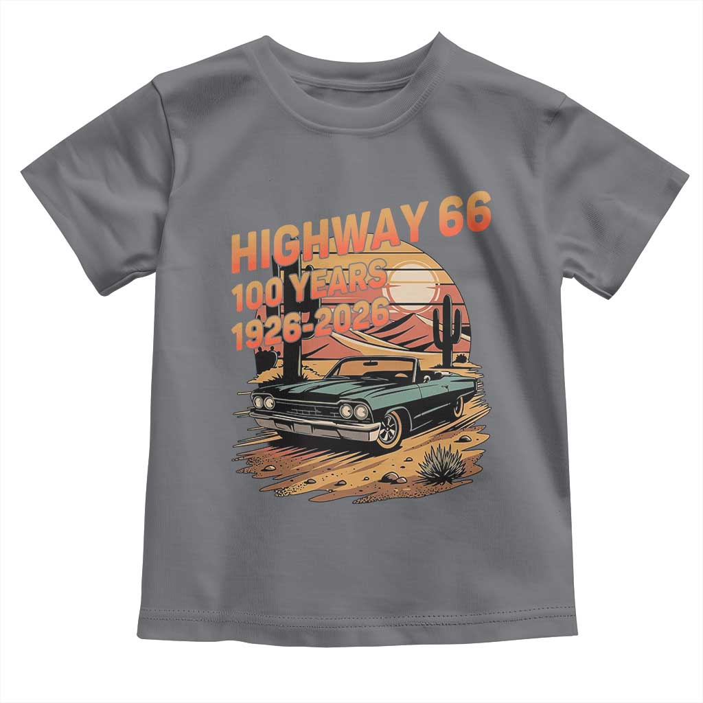 Route Highway 66 Centennial Toddler T Shirt 100 Year Road Trip Adventure