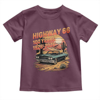 Route Highway 66 Centennial Toddler T Shirt 100 Year Road Trip Adventure