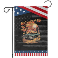Route Highway 66 Centennial Garden Flag 100 Year Road Trip Adventure