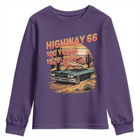 Route Highway 66 Centennial Youth Sweatshirt 100 Year Road Trip Adventure
