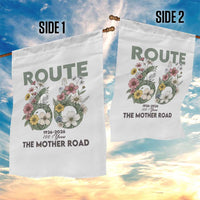 Route Highway 66 Garden Flag Floral Centennial 100 Year Anniversary