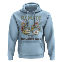Route Highway 66 Hoodie Floral Centennial 100 Year Anniversary