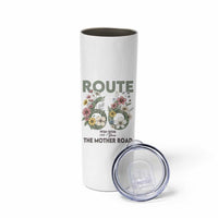 Route Highway 66 Skinny Tumbler Floral Centennial 100 Year Anniversary