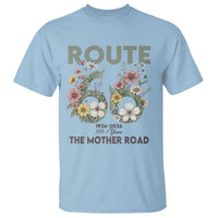 Route Highway 66 T Shirt Floral Centennial 100 Year Anniversary