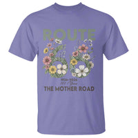 Route Highway 66 T Shirt Floral Centennial 100 Year Anniversary
