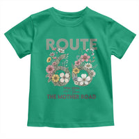 Route Highway 66 Toddler T Shirt Floral Centennial 100 Year Anniversary