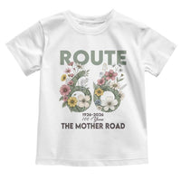 Route Highway 66 Toddler T Shirt Floral Centennial 100 Year Anniversary
