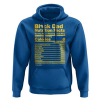 Black Dad Nutrition Facts Hoodie African American Fathers Day