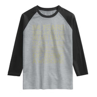 Vintage 84th Milestone Birthday Raglan Shirt 84 Years Of Being Awesome
