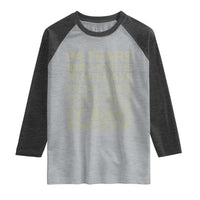 Vintage 84th Milestone Birthday Raglan Shirt 84 Years Of Being Awesome