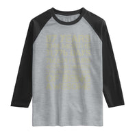 Vintage 87th Milestone Birthday Raglan Shirt 87 Years Of Being Awesome