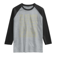 Vintage 91st Milestone Birthday Raglan Shirt 91 Years Of Being Awesome