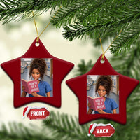 Funny Nursing Student Doll Face Meme Ceramic Ornament Future Nurse Gift