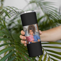 Funny Nursing Student Doll Face Meme Skinny Tumbler Future Nurse Gift