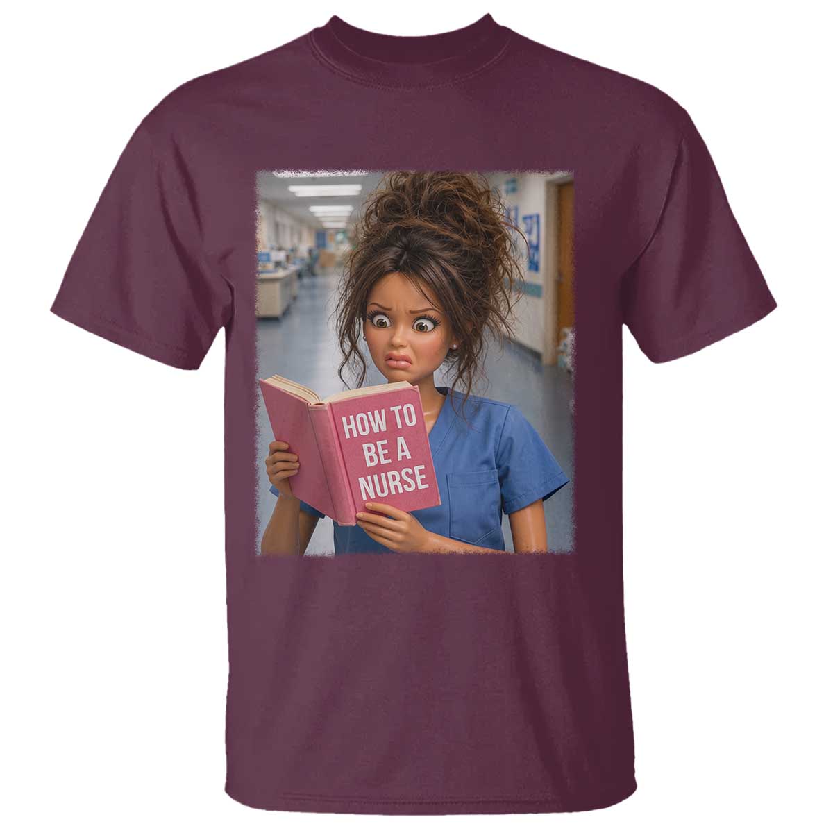 Funny Nursing Student Doll Face Meme T Shirt Future Nurse Gift