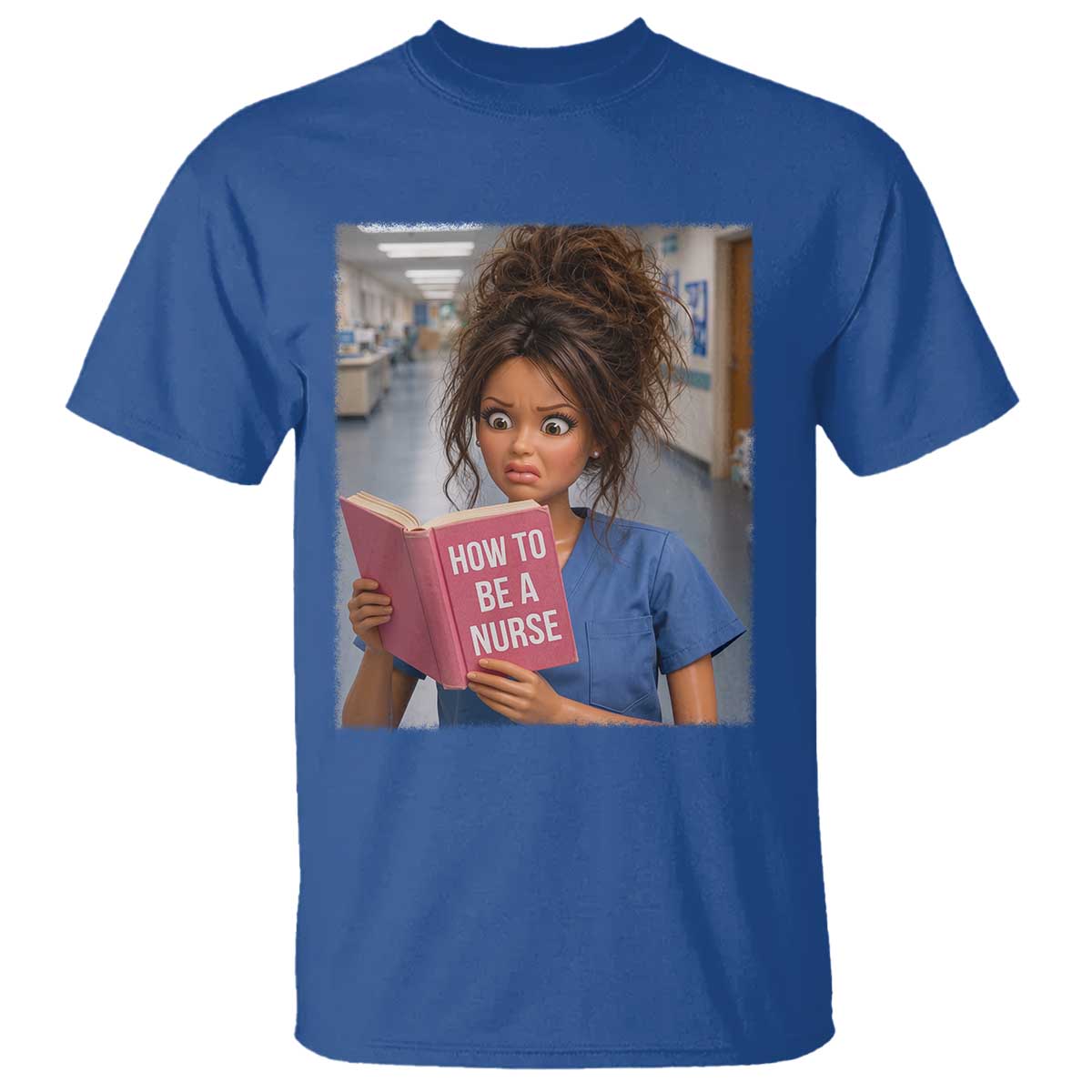 Funny Nursing Student Doll Face Meme T Shirt Future Nurse Gift
