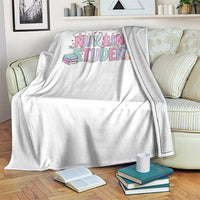Pastel Nursing Student Medical School Gift Throw Blanket