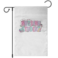 Pastel Nursing Student Medical School Gift Garden Flag