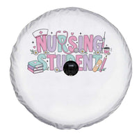 Pastel Nursing Student Medical School Gift Spare Tire Cover