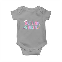 Pastel Nursing Student Medical School Gift Baby Onesie