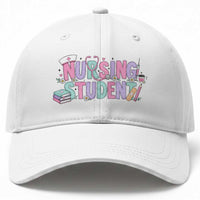 Pastel Nursing Student Medical School Gift Baseball Cap
