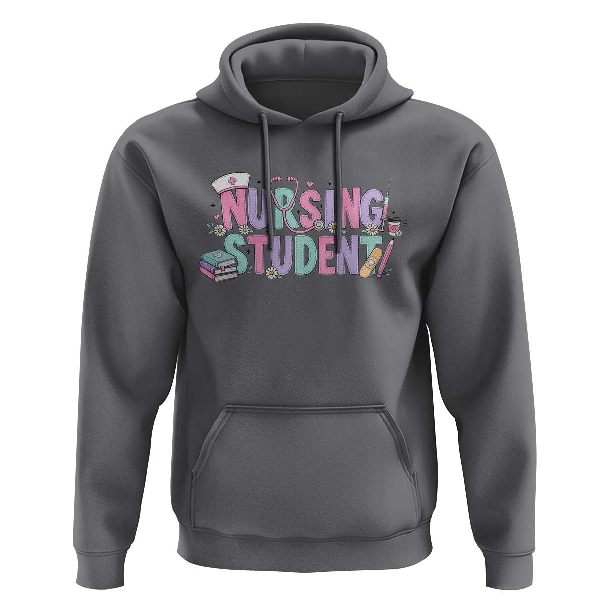 Pastel Nursing Student Medical School Gift Hoodie
