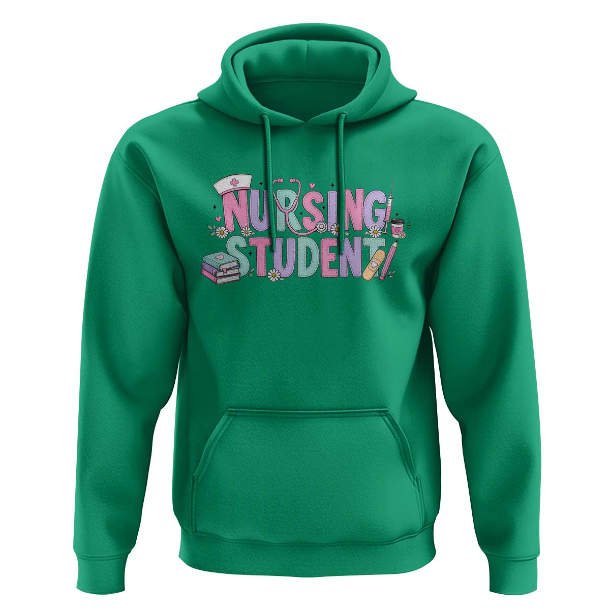 Pastel Nursing Student Medical School Gift Hoodie