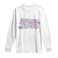 Pastel Nursing Student Medical School Gift Long Sleeve Shirt
