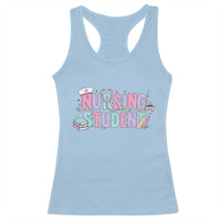 Pastel Nursing Student Medical School Gift Racerback Tank Top