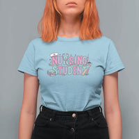 Pastel Nursing Student Medical School Gift T Shirt For Women