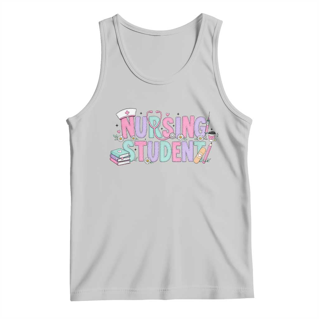 Pastel Nursing Student Medical School Gift Tank Top