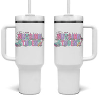 Pastel Nursing Student Medical School Gift Tumbler With Handle