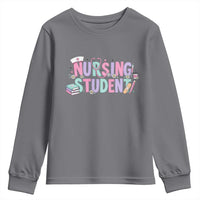 Pastel Nursing Student Medical School Gift Youth Sweatshirt