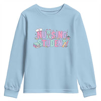 Pastel Nursing Student Medical School Gift Youth Sweatshirt