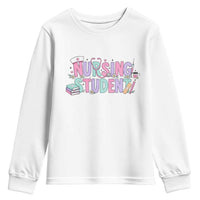 Pastel Nursing Student Medical School Gift Youth Sweatshirt