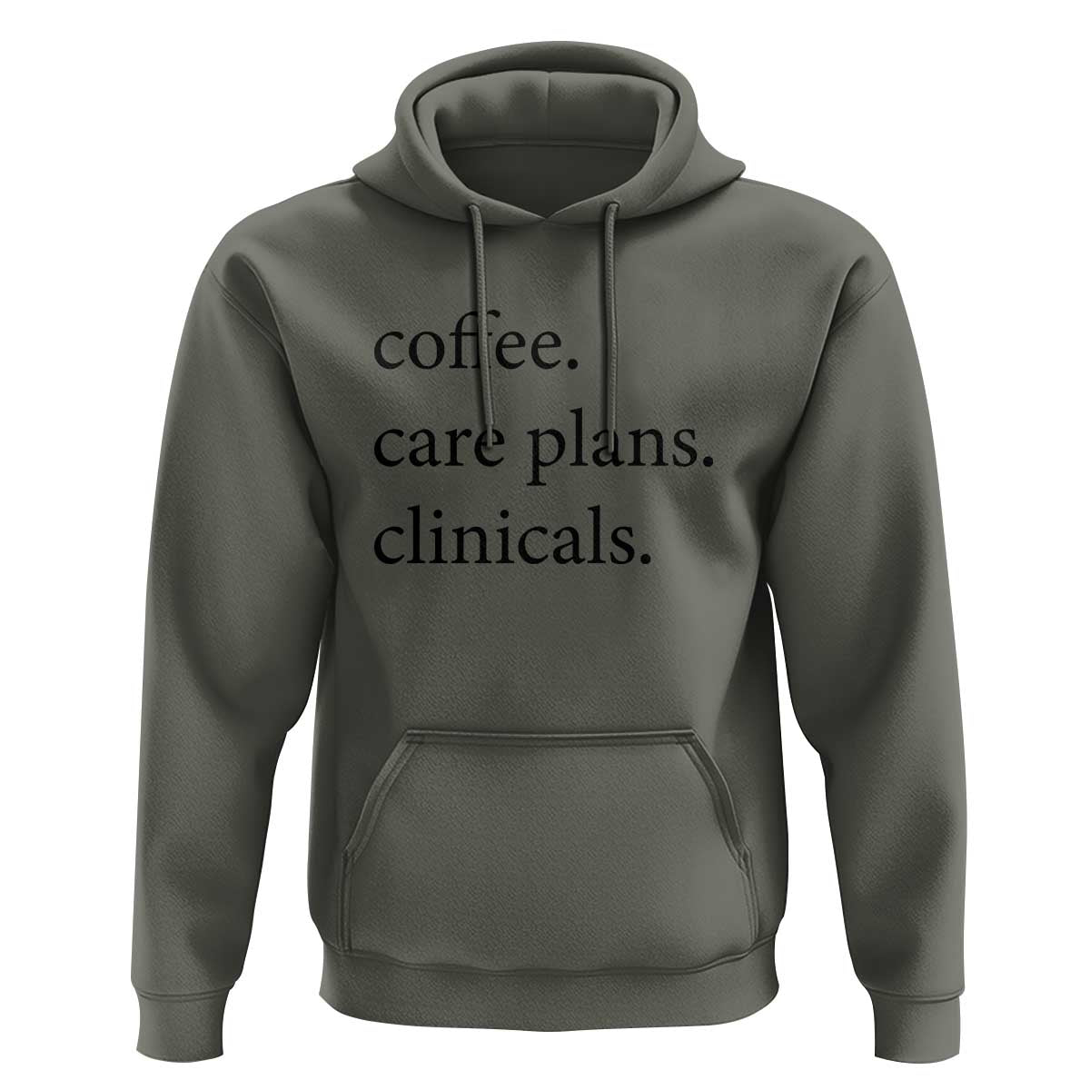 Funny Nursing School Life Hoodie Coffee Care Plans And Clinicals