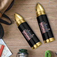 Funny Student Nurse Life Bullet Tumbler Eat Sleep Clinicals Panic Study Repeat