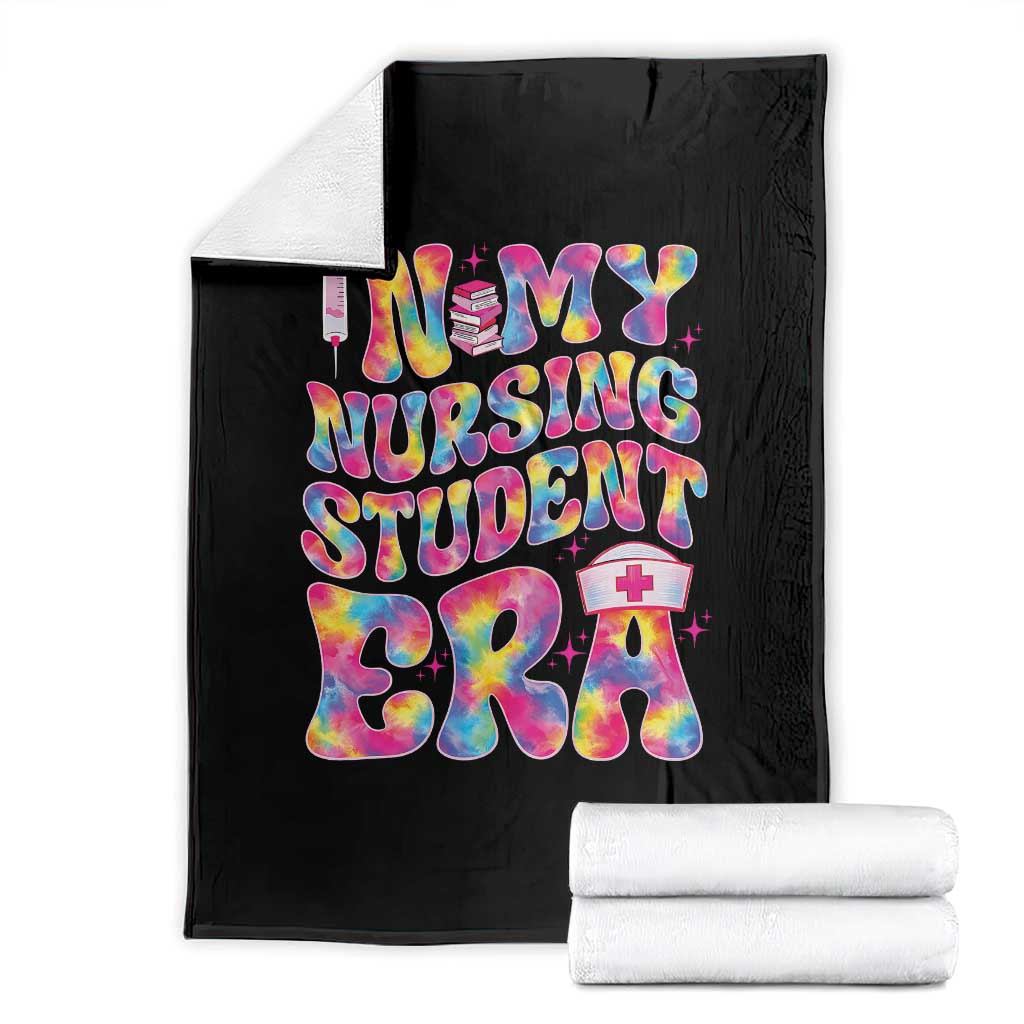 In My Nursing Student Era Throw Blanket Future Nurse Gift